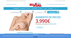 Desktop Screenshot of clinicamassana.com